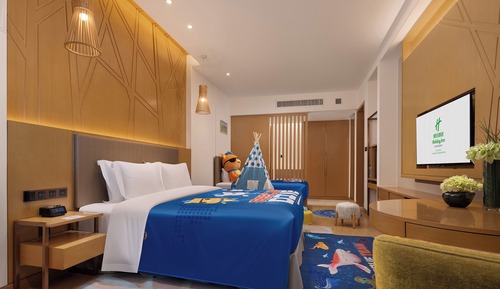 Chambre Premium, 1 très grand lit, vue montagne
