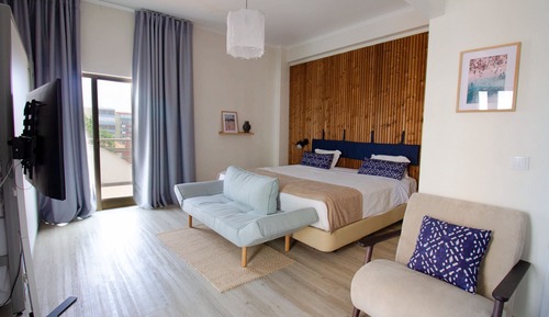 Chambre Familiale, balcon