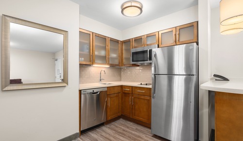 Suite Studio, 1 grand lit, accessible aux personnes à mobilité réduite (Mobility, Accessible Tub)