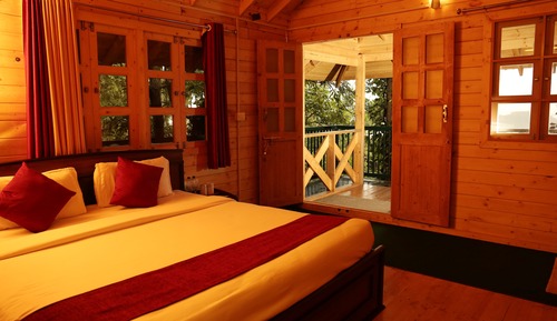 Chambre Exclusive, 1 grand lit, vue montagne