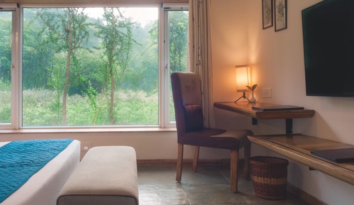Cottage Luxe, 1 très grand lit, vue colline