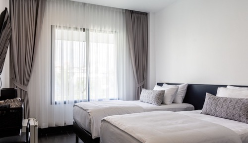 Chambre avec lits jumeaux
