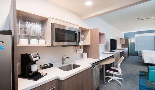 Studio, 2 grands lits, accessible aux personnes à mobilité réduite (Hearing)