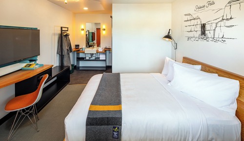Chambre, 1 grand lit (Micro)