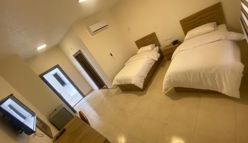Chambre avec lits jumeaux