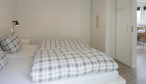 Appartement Deluxe, salle de bains privée, vue lac