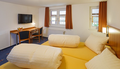Chambre Double, vue jardin