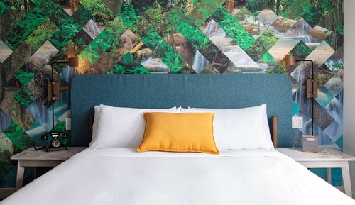 Chambre, 2 grands lits