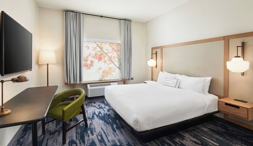Chambre, 1 très grand lit, non-fumeurs (Mobility Accessible, Roll-in Shower)