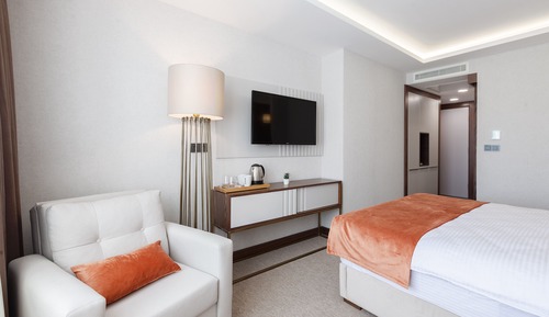 Chambre Triple Deluxe, 1 grand lit et 1 canapé-lit