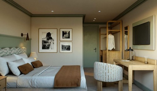 Chambre Double Standard, rez-de-chaussée