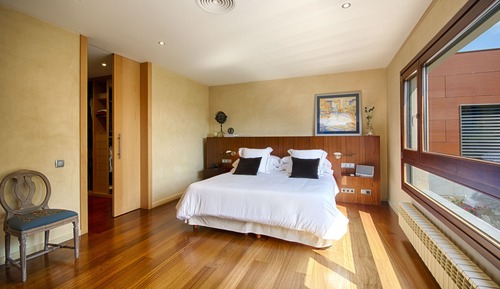 Suite Deluxe, salle de bains attenante, vue piscine