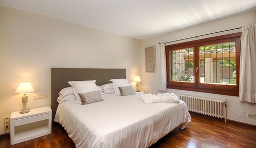 Chambre Double Deluxe, salle de bains privée, vue piscine