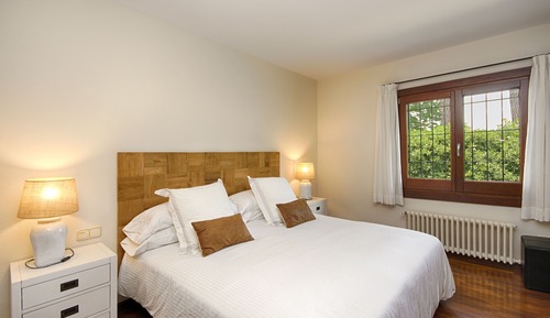 Chambre Double Supérieure, salle de bains privée, vue jardin
