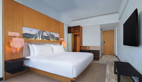 aloft, Chambre, 1 très grand lit