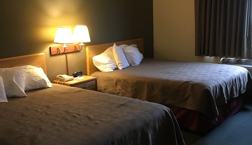 Chambre, 2 grands lits