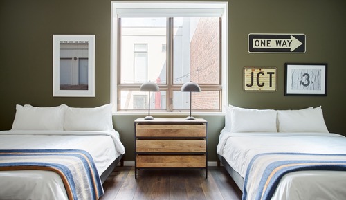 Chambre Double, 2 grands lits
