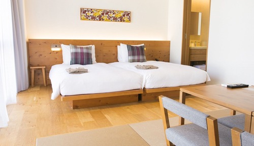Chambre avec lits jumeaux (Japanese Western room)