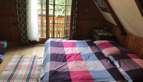 Chalet Romantique, vue jardin
