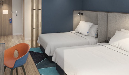 Chambre Standard, 2 lits une place