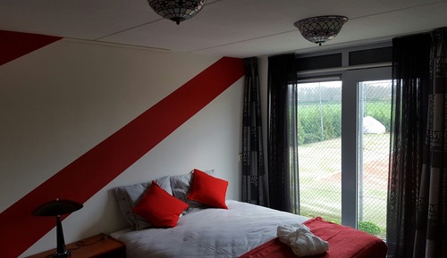 Chambre Deluxe Double ou avec lits jumeaux (de Blauwe Kamer)