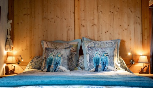 Chambre Double Exclusive, salle de bains attenante, vue montagne (Suite de charme)