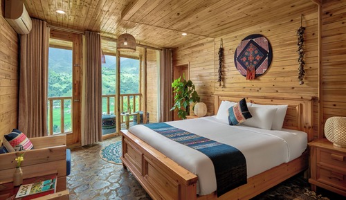 Chambre Double Deluxe, vue colline