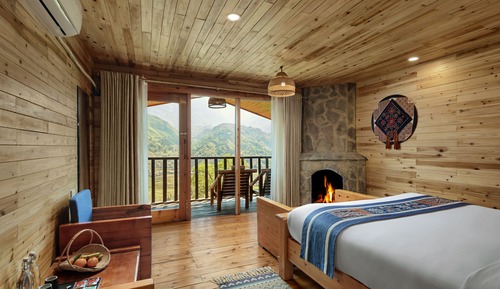 Chambre Premium, balcon, vue montagne