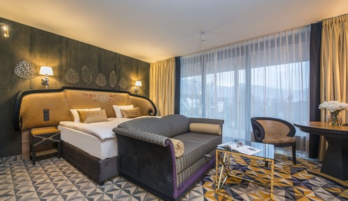 Chambre Deluxe Double ou avec lits jumeaux, vue montagne