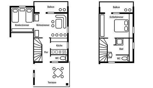Appartement, vue lac (Doppel Ost)
