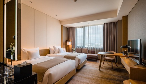 Chambre « Premier », 2 lits une place (Hollywood)
