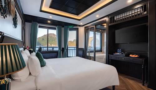 Chambre Sénior Double ou avec lits jumeaux, balcon (Suite Double, 2D1N, 3D2N)
