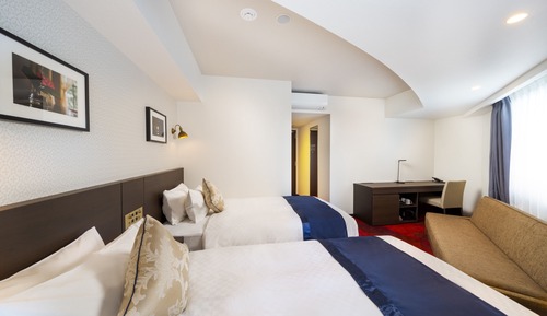 Chambre Exécutive, 2 lits une place, non-fumeurs, réfrigérateur (with Sofabed)