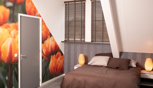 Chambre Triple Supérieure, 1 grand lit et 1 canapé-lit, baignoire