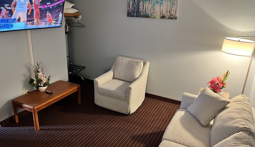 Suite « Premier », 1 très grand lit et 1 canapé-lit, non-fumeurs, bain à remous