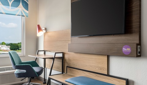 Chambre, 2 grands lits