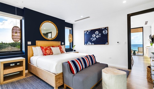 Appart'hôtel Luxe, 1 chambre, bain à remous, en front de plage