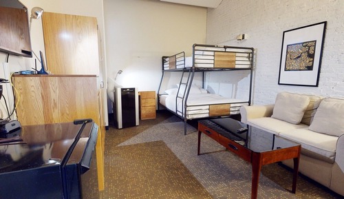 Studio Standard, salle de bains commune