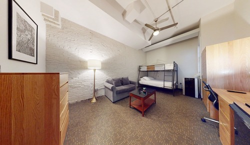 Chambre Double Standard, salle de bains commune