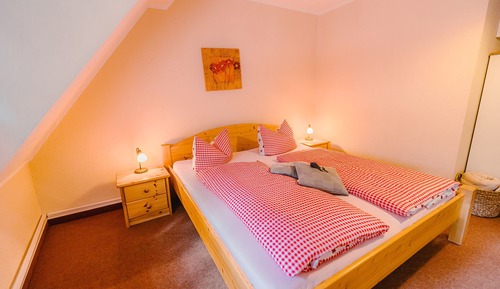 Chambre Double, salle de bains attenante
