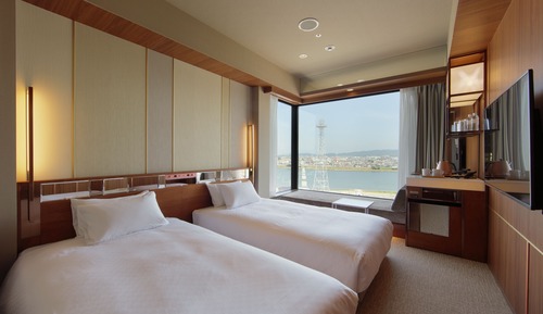 Chambre avec lits jumeaux, non-fumeurs, en angle