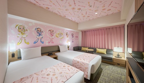 Chambre Supérieure avec lits jumeaux, non-fumeurs (Magical Doremi (Witch) w Onsen ticket)