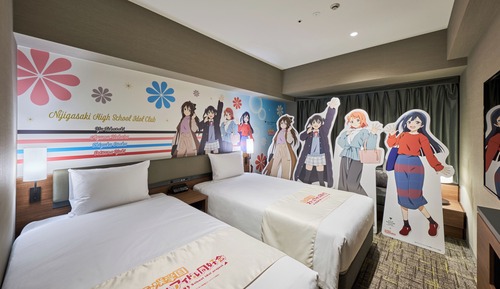 Chambre Supérieure avec lits jumeaux, non-fumeurs (Concept Room  A.ZU.NA, w/ Onsen)