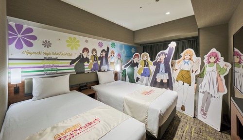 Chambre Supérieure avec lits jumeaux, non-fumeurs (Concept Room QU4RTZ, w/ Onsen)