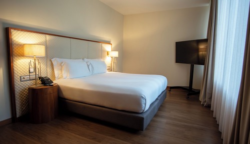 Chambre Deluxe, 1 très grand lit, accessible aux personnes à mobilité réduite