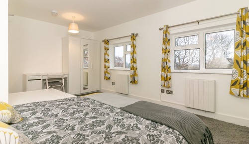 Chambre Double Premium, salle de bains commune (Conifer Room )