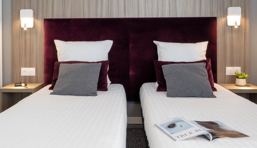 Chambre avec lits jumeaux