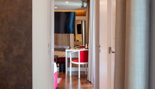 Suite Junior, terrasse, vue jardin