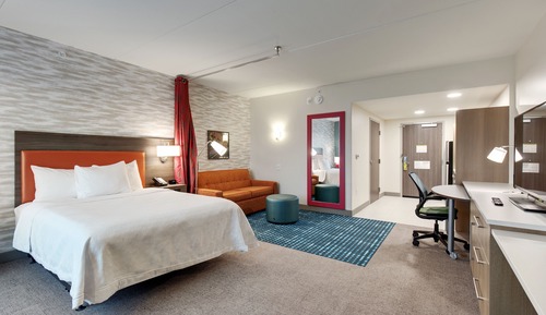 Studio, 1 grand lit, accessible aux personnes à mobilité réduite (Hearing)