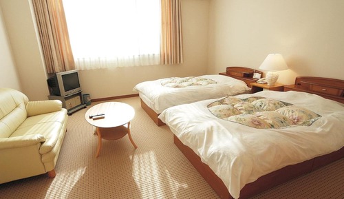 Chambre avec lits jumeaux
